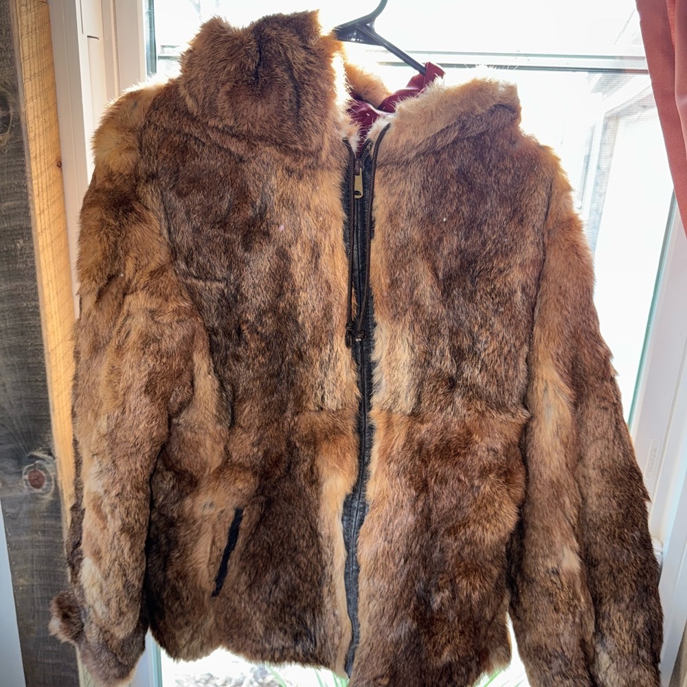Faux Fur Brown Jacket